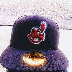 Cleveland Indians New Era 59Fifty Size- 7⅛ ($10)