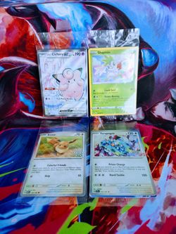 POKEMON PROMO SEALED CARDS