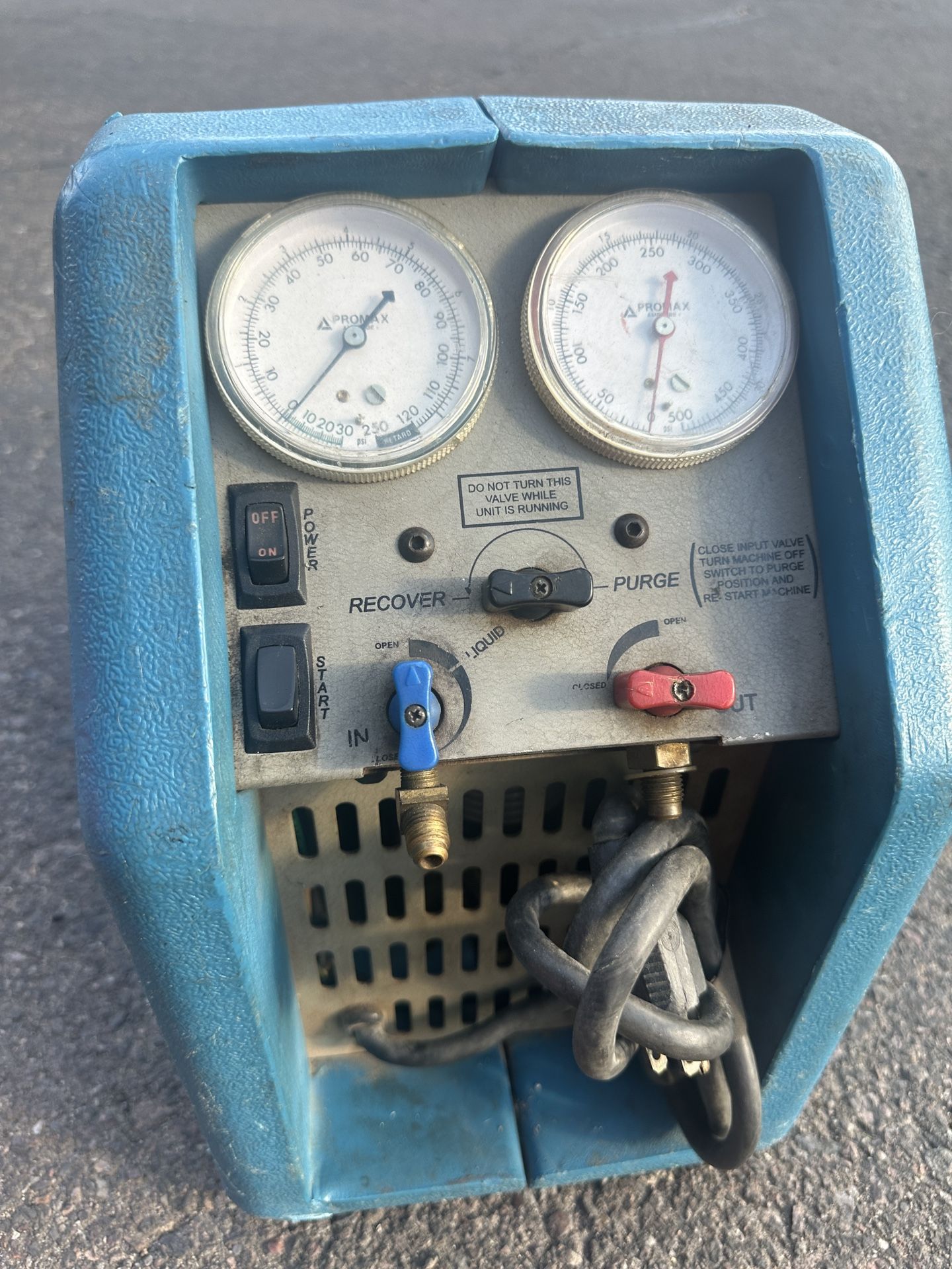 Promax RG5000 Refrigerant Recovery Machine for Sale in Phoenix, AZ ...