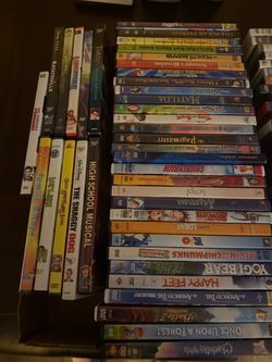 Large Lot of Children's DVDs – 40+ Movies