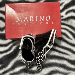 Black & White Heels