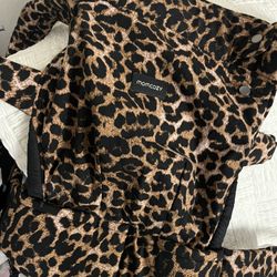 Momcozy Cheetah Print Baby Carrier