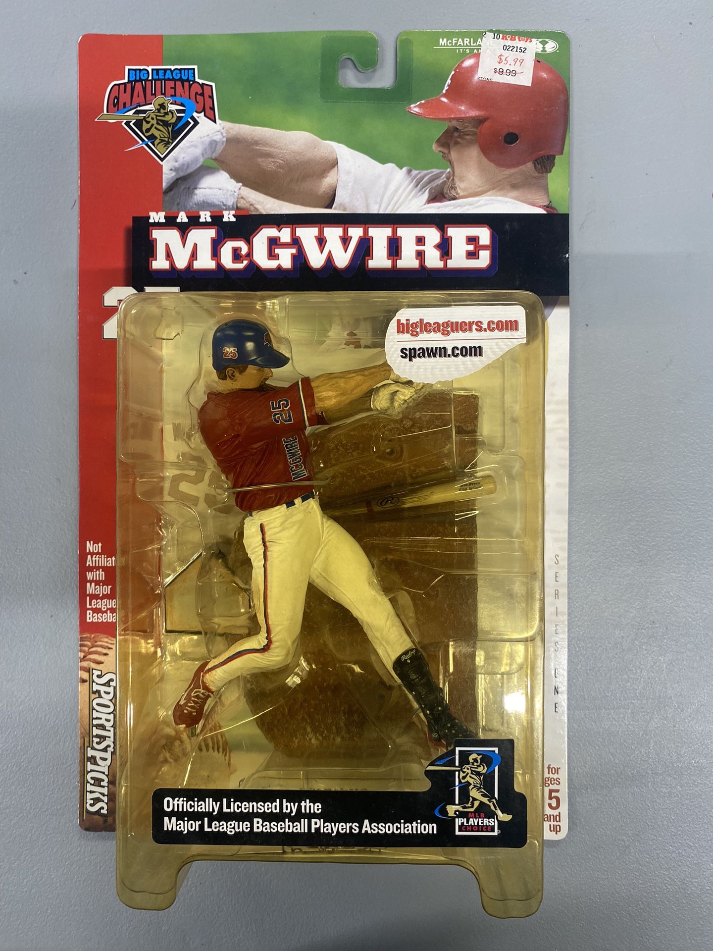McFarlane Sportspicks Big League Challenge Mark McGwire 