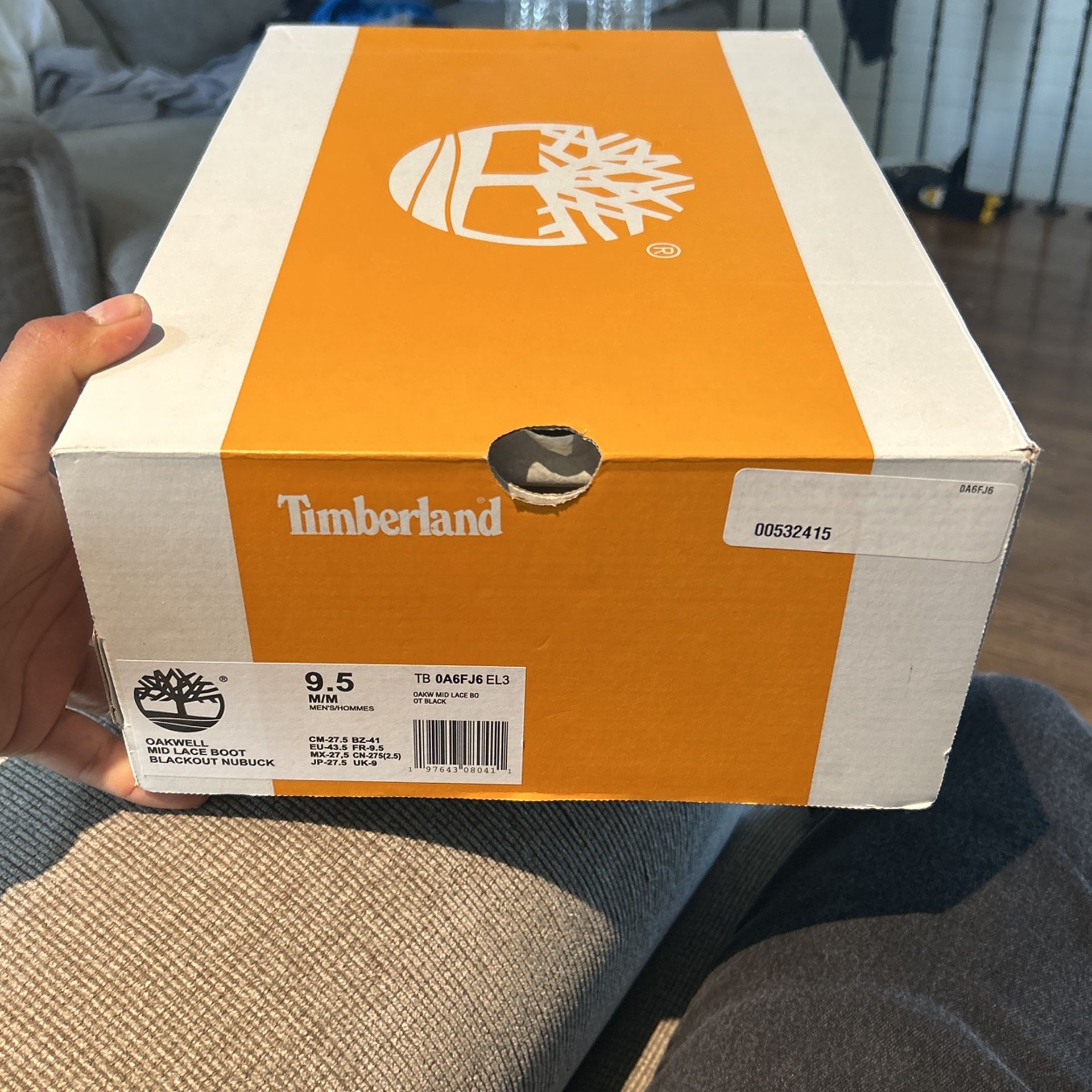 Timberland Empty Box