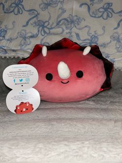 Tristan the Red Stackable Dinosaur Squishmallow