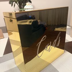 Wedding Card Box Gold