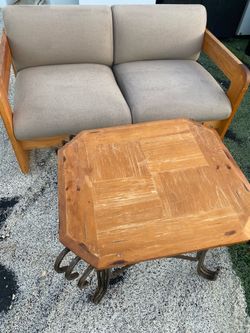 Chair And Table
