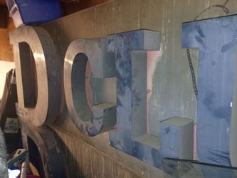 Azusa's  Famous 90's  NightClub  D -CLUB 10' x 4' Metal Neon Sign