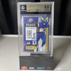 2020 PANINI CONTENDERS OPTIC #64 CAM AKERS LOS ANGELES RAMS
