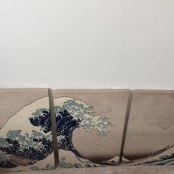 Japanese Cavas Tsunami Wall Art