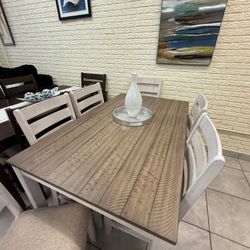 Dinning Room Table Set $699 Limited Time Offer 🔥🔥