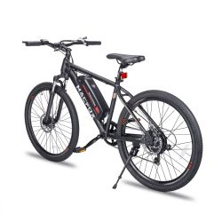 Macfox 26 In. Mountain Electric Bicycle, 350 W Motor,  36V Removable Battery, 20Mph with 21 Speed Gears, Black