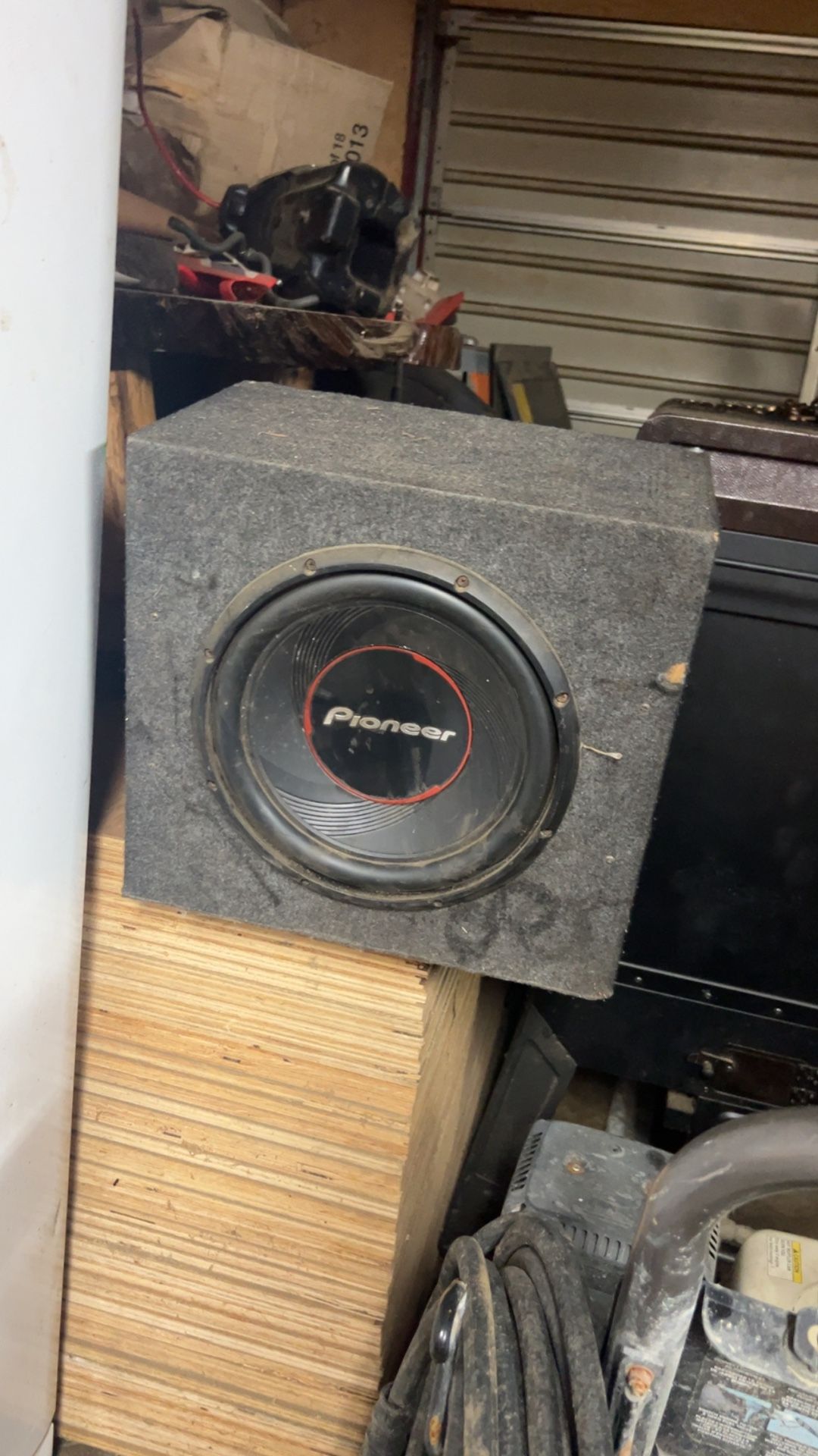 Pioneer Speaker And Sub Box 