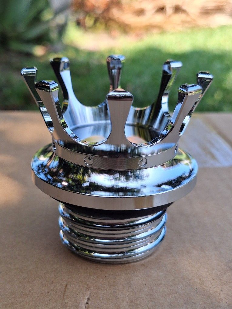Crown Gas Cap For Harley Davidson