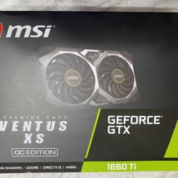 MSI GeForce GTX 1660ti