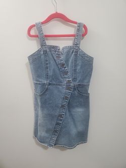 Girls Denim Dress