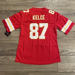 Women’s Kansas City Chiefs Travis Kelce Stitched Jersey , NWT