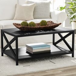 BLACK COFFEE TABLE BRAND NEW 