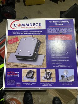 Commdeck Dish Mounting System