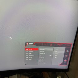 MSI Curved Gaming Monitor 31.5” 