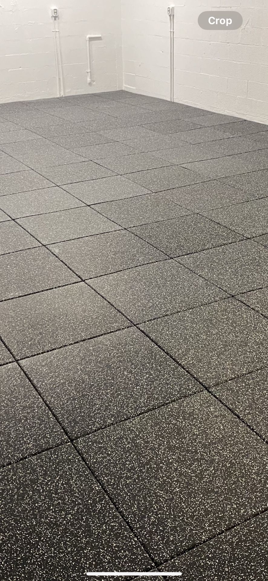 150sqft pallet of used rubber floor tiles gym floor ultra tile