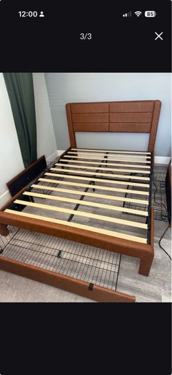 Queen bed frame