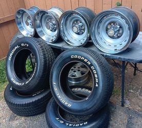 Chevrolet chevy silverado c10 gm gmc ck1500 ford dodge classic rally wheels and tires