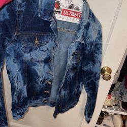 Tie Dye Jean Jacket
