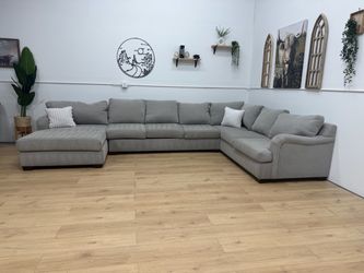 Large Gray Sectional Free Delivery