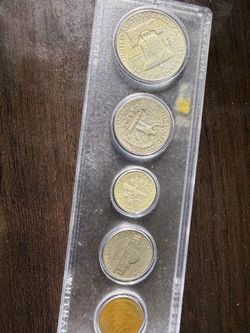 1958 5 coin set