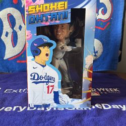 2024 Shohei Ohtani 1st Dodgers Bobblehead White Uniform 5/16/24 SGA