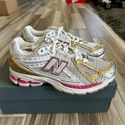 Women's New Balance 1906R Shoes - Silver / DragonBerry /Gold - Size 6, 6.5, 7, 7.5, 8, 8.5, 9, 9.5