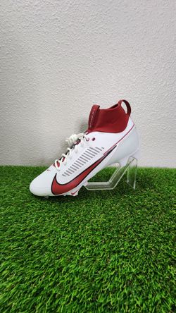 Nike Vapor Edge Pro 360 2 Maroon White Football Cleats PE, Size 14 FN7759-105