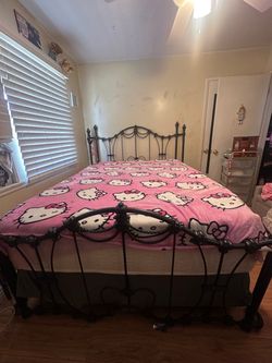 Vintage iron frame
