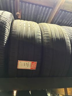 Bridgestone Alenza 275/40/22 Used Tires – Set of 2 $150 Installed and Balanced Located at 1305 Preston Ave Pasadena Tx 77503