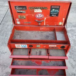 Snap-on Snap-On 6 Drawer Toolbox Tool Box Locking 2 Keys Welded To Frame KRA 56C 1960s