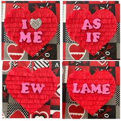 Antivalentines Mini Piñata