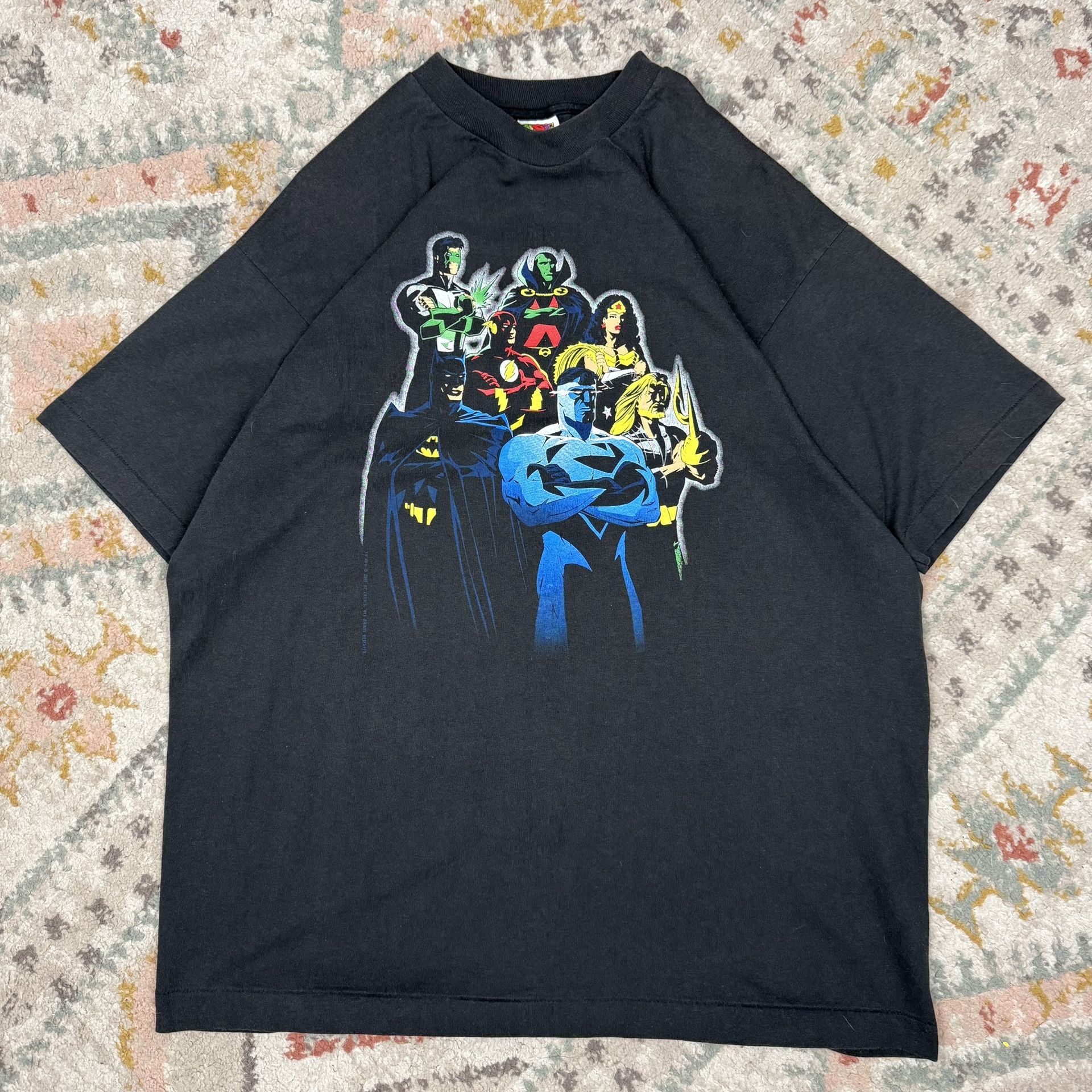 Vintage 90s DC Comics Justice League T Shirt