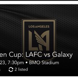 LAFC GALAXY OPEN CUP 5/23