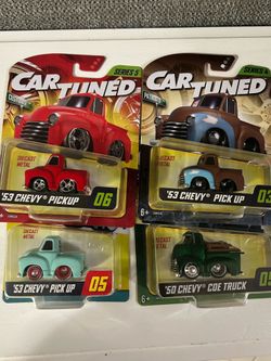 Car tuned 53 Chevy pick up diecast