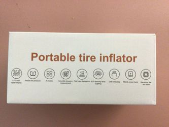 Portable tire inflator