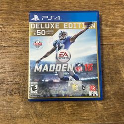 Madden NFL 16 Deluxe Edition - Blue
