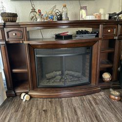 TV Stand/ Chimney/ Heater 