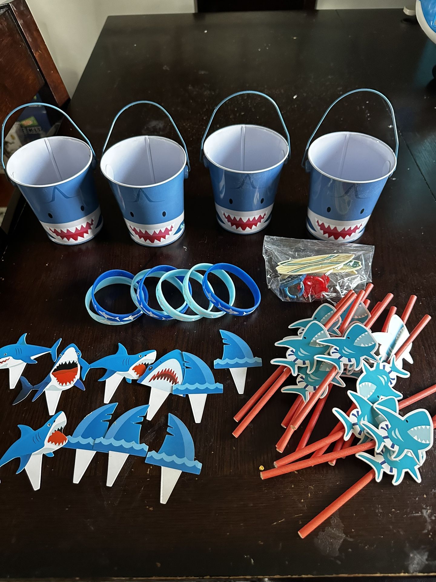 Shark Theme Birthday Decorations