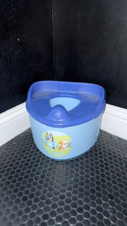 Bluey potty training toilet