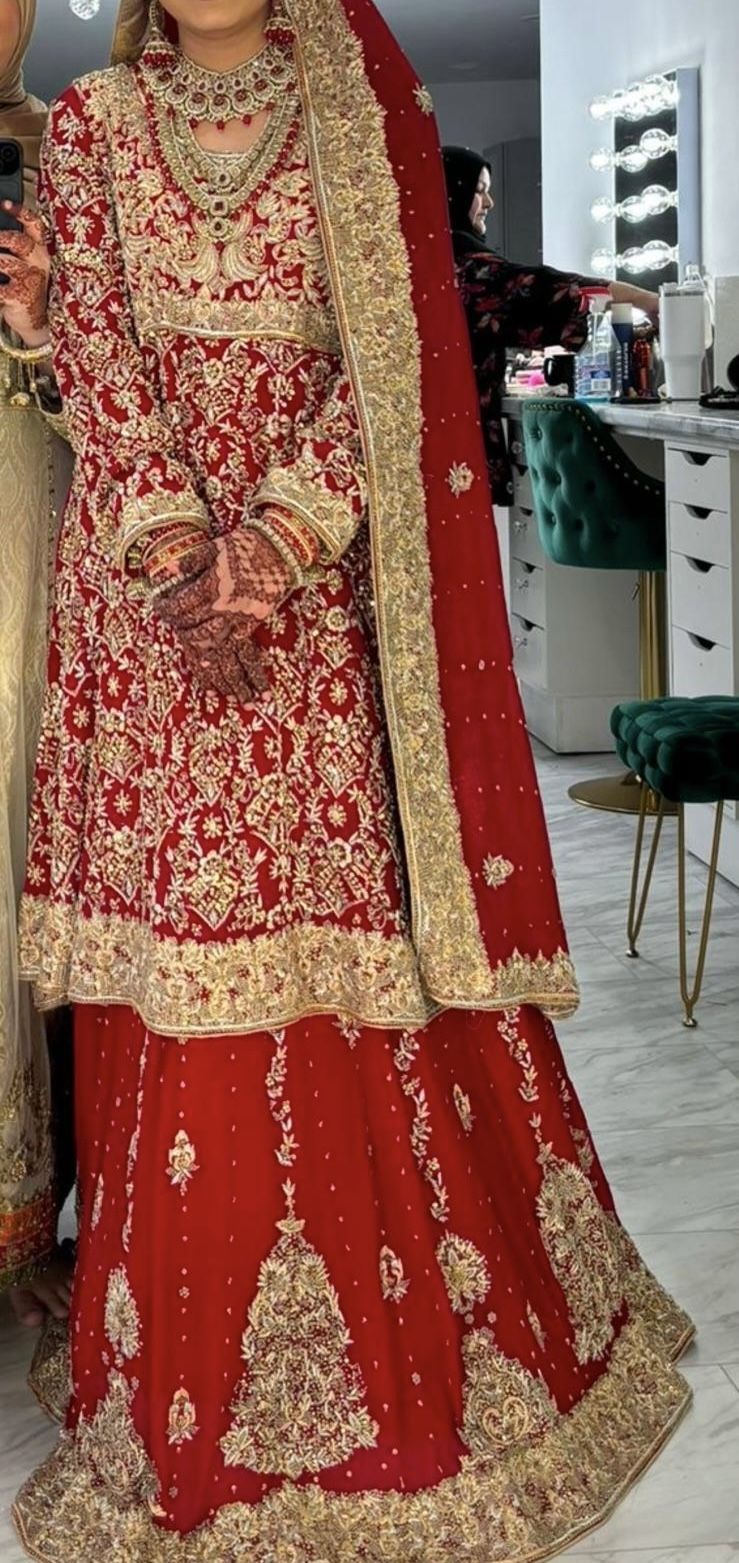 Red Bridal Dress