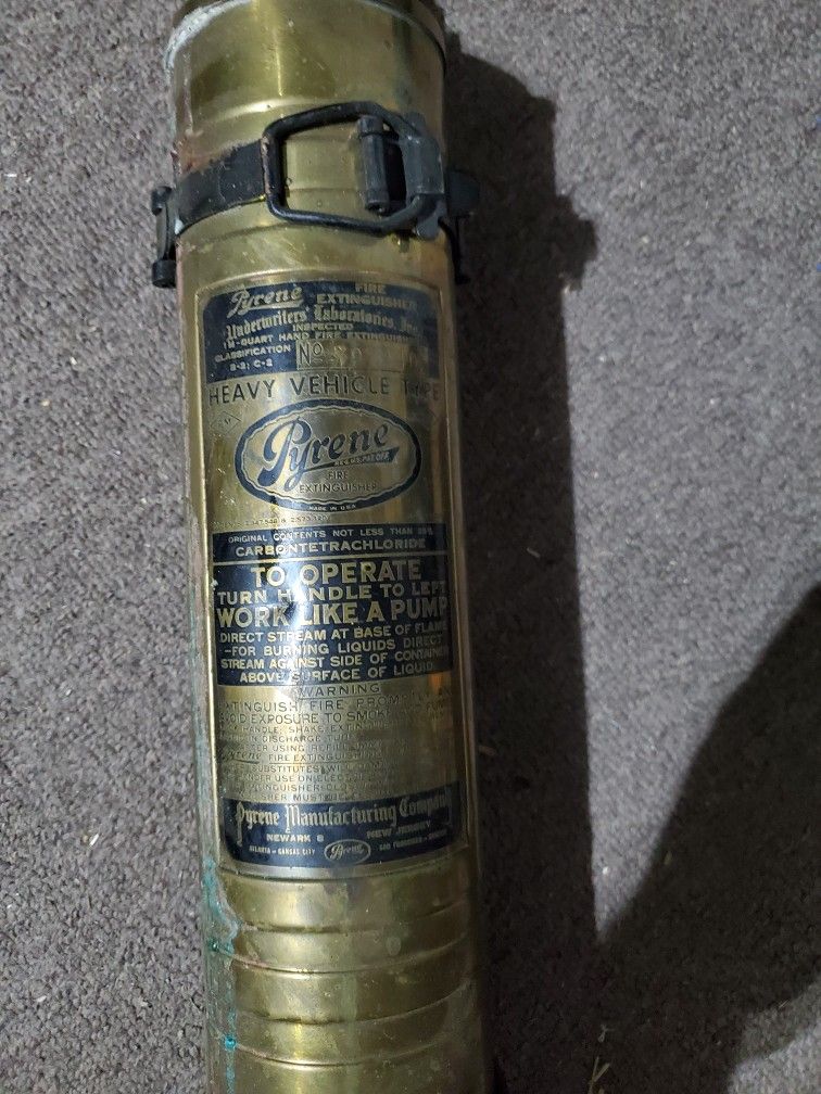 Antique Vehicle Fire Extiguisher
