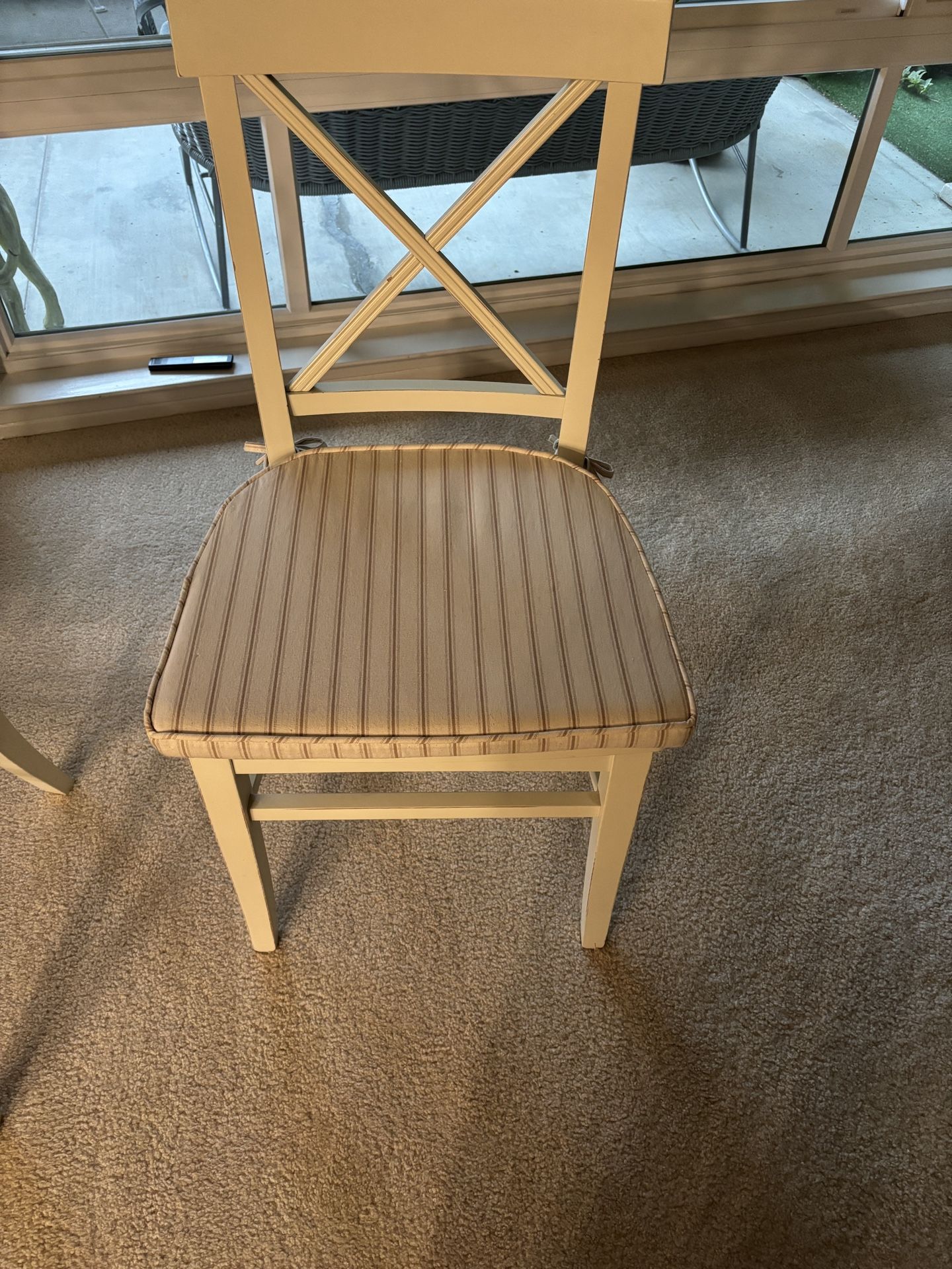  Pottery Bar Dining Table Chairs - 4