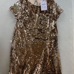 New Girls Zara Sequins DressSize 11/12 