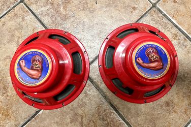 TONE TUBBY 2 RED SPEAKERS175 Each